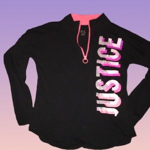 Justice Dance Graphic Hooded Sweatshirt